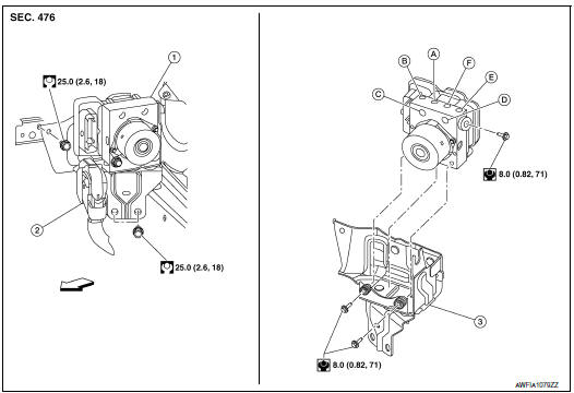 Nissan Rogue Service Manual Abs Actuator And Electric Unit Control